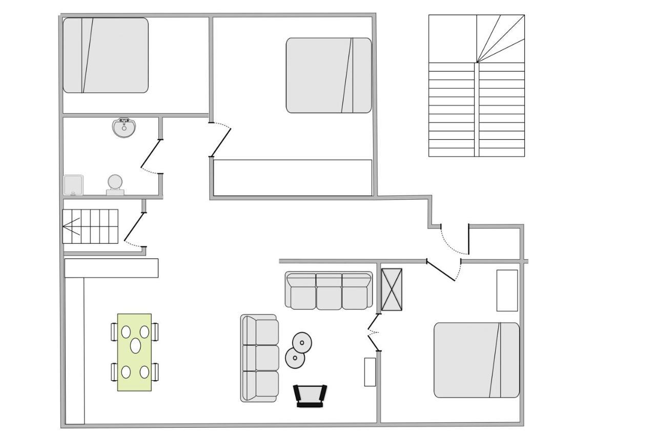 Sanders Arrow - Chic Three-Bedroom Apartment In The Middle Of โคเปนเฮเกน ภายนอก รูปภาพ